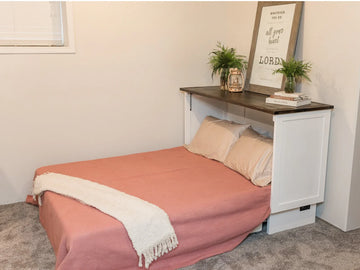 white murphy bed in calgary