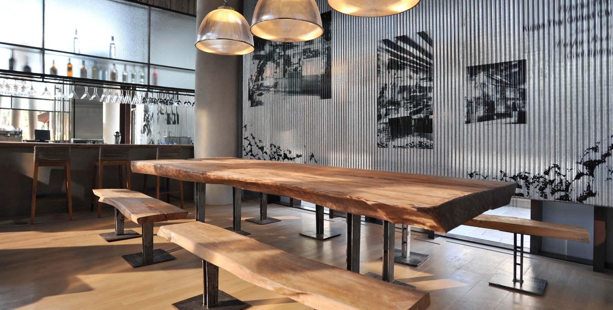 Calgary Dining Benches