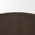 Takoda Dark Brown Wood Tapered Drum Nesting Coffee Tables - Calgary Furniture Store