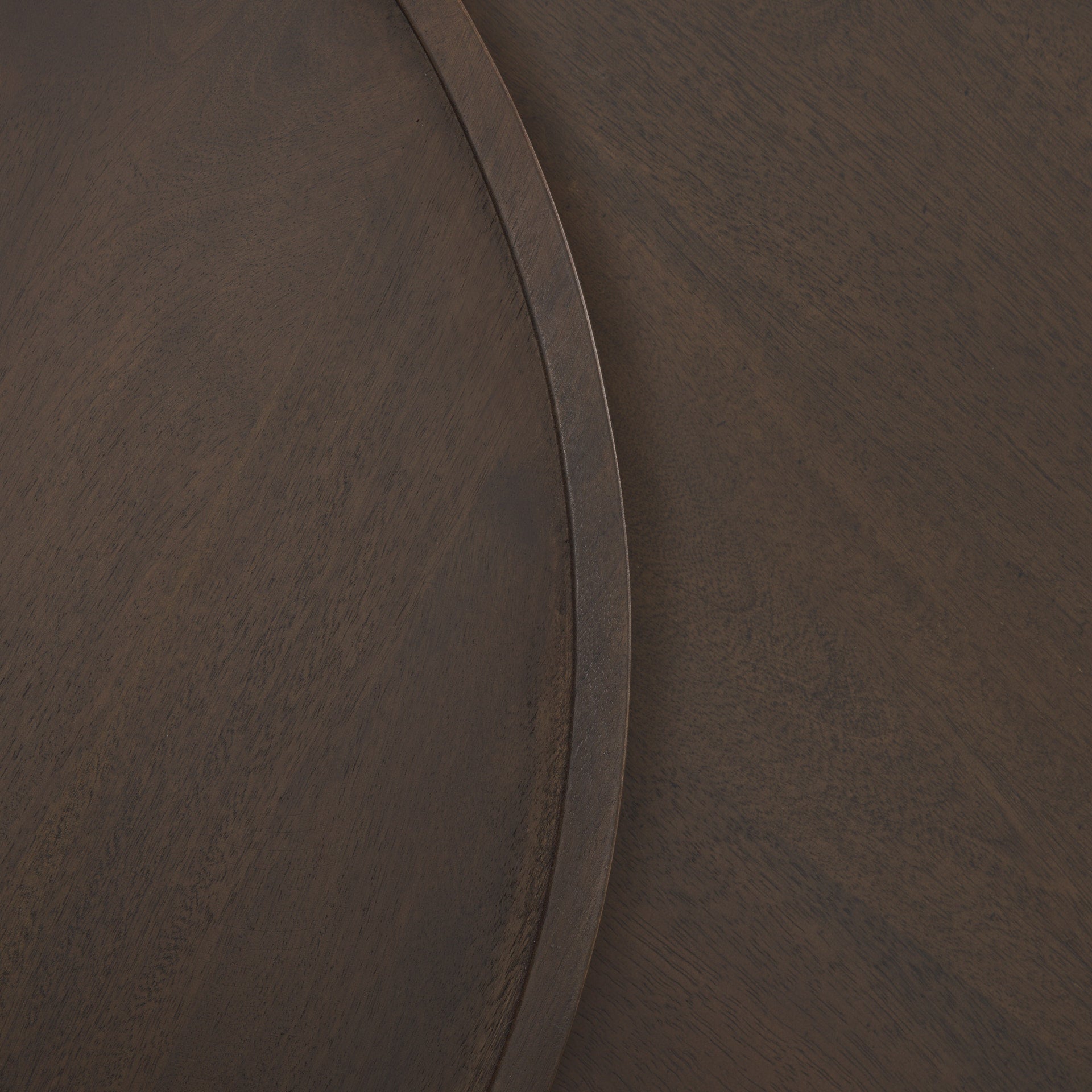 Takoda Dark Brown Wood Tapered Drum Nesting Coffee Tables - Calgary Furniture Store