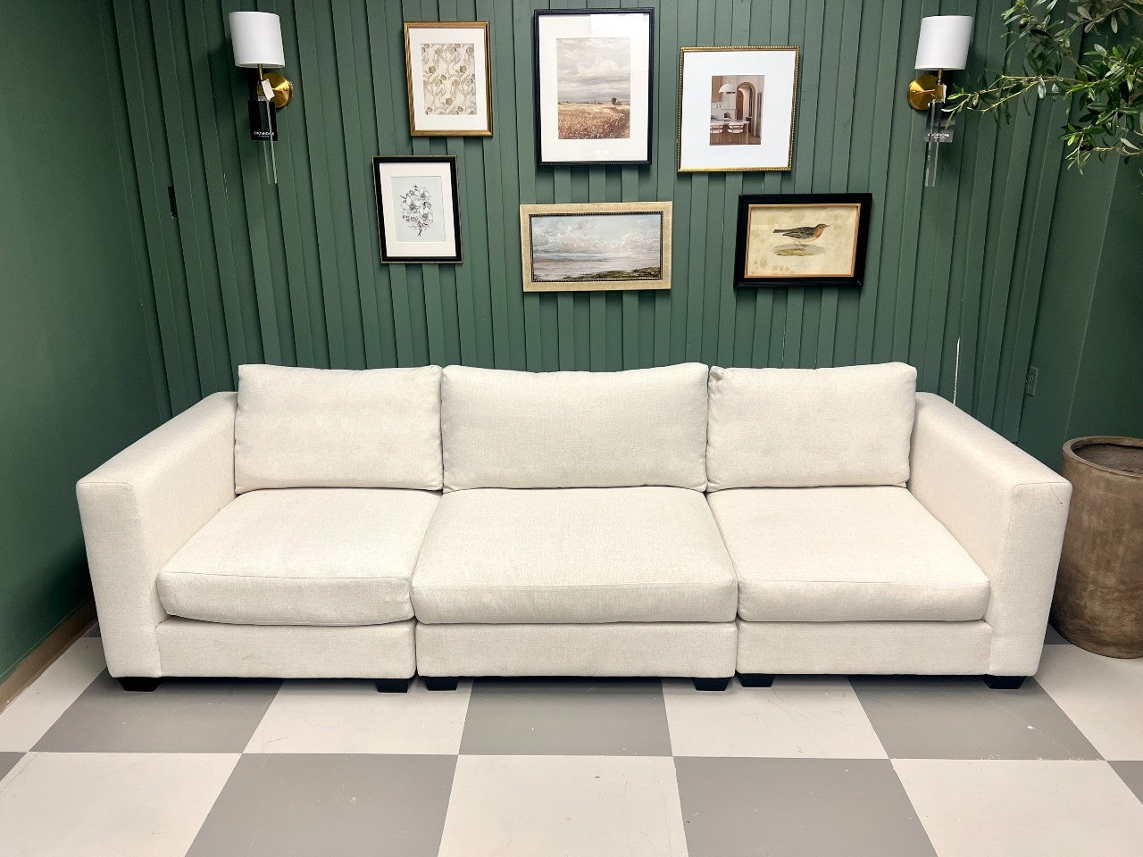 🇨🇦 Custom 3-pc Cloud Modular Sectional - Calgary Furniture Store