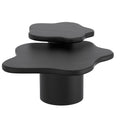 MAYAL 2PC COFFEE TABLE SET IN BLACK - Calgary Furniture Store