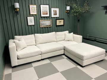 🇨🇦 Custom 4-pc Cloud Modular Sectional - Calgary Furniture Store
