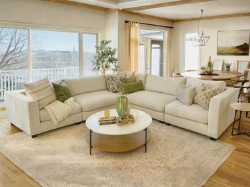 🇨🇦 Custom 5-pc Cloud Modular Sectional - L Configuration