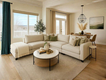 🇨🇦 Custom 5-pc with Ottoman Cloud Modular Sectional