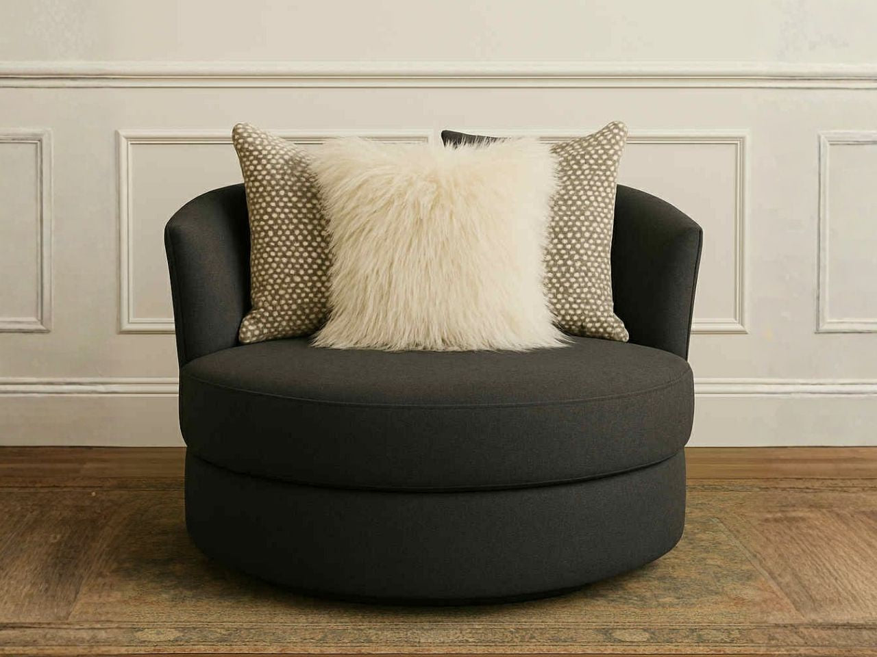 44" Lennox Mini Cuddle Nest Chair Vancouver π¨π¦ - Calgary Furniture Store