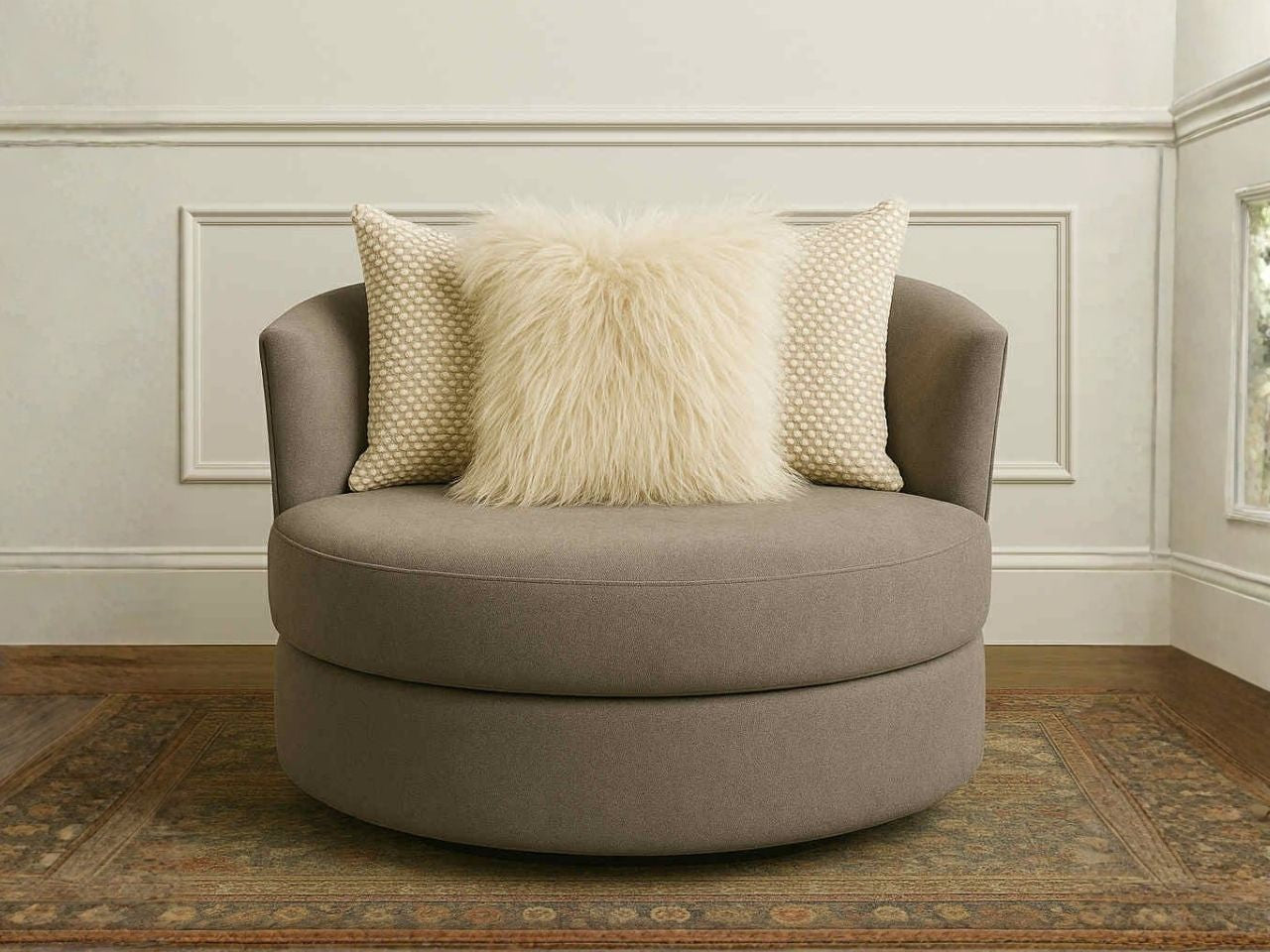 44" Lennox Mini Cuddle Nest Chair Vancouver π¨π¦ - Calgary Furniture Store