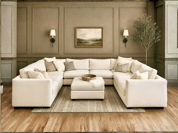 🇨🇦 Custom 9-pc with Ottoman Cloud Modular Sectional