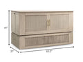 ANNA Cabinet Bed Queen Size - MyComfort - Calgary Furniture Store