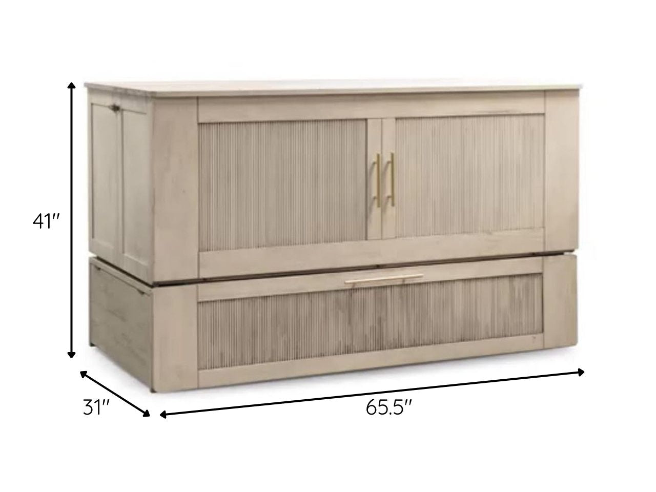 ANNA Cabinet Bed Queen Size - MyComfort - Calgary Furniture Store