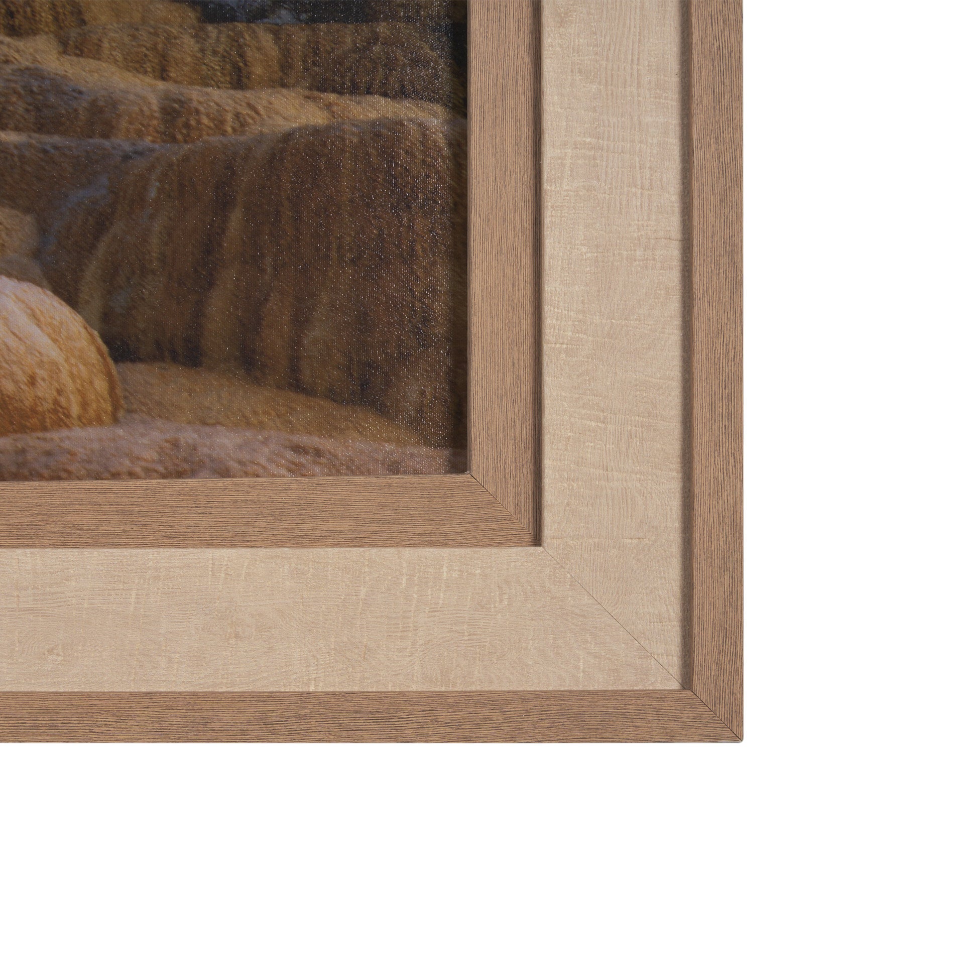 Liquid Travertine by Gary Blatter a Hand Embellished Framed Photo Art Print - Calgary Furniture Store