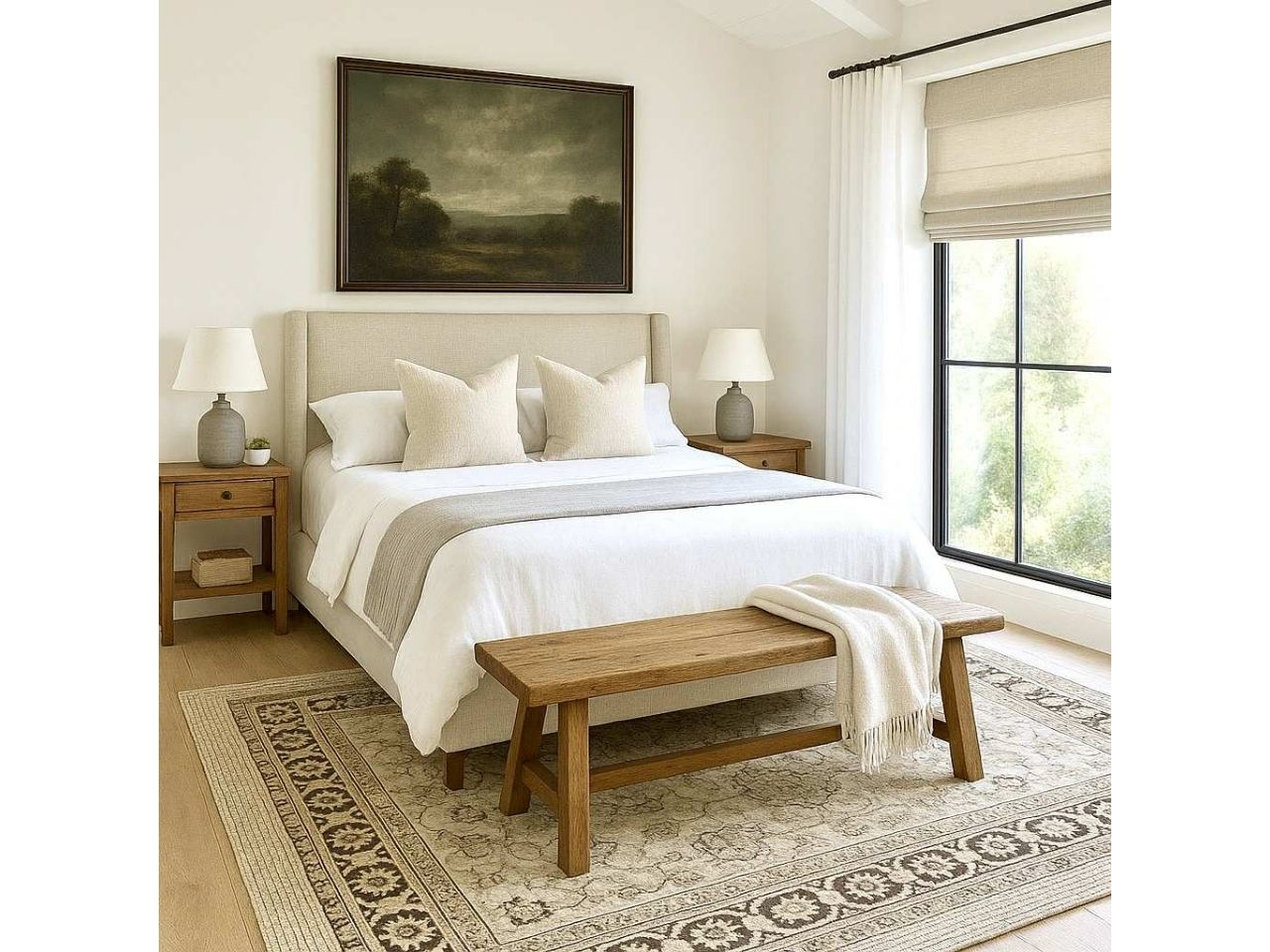 Abby Bed 60" π¨π¦ Custom Made - Calgary Furniture Store