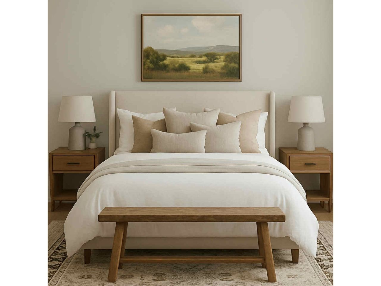 Abby Bed 60" π¨π¦ Custom Made - Calgary Furniture Store