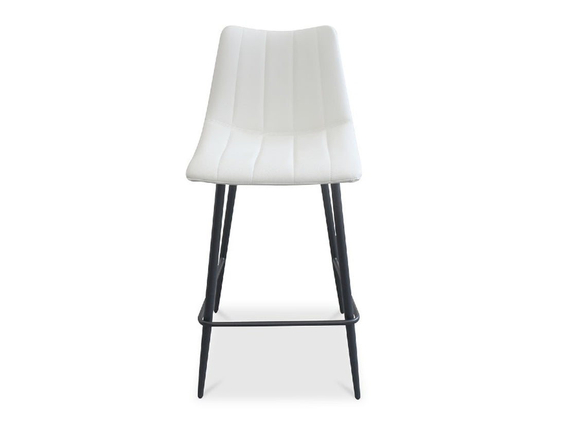 Alibi Counter Stool in Calgary - Cream/White