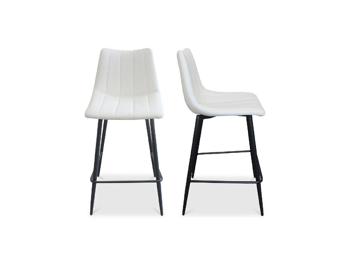 Alibi Counter Stool in Calgary - Cream/White