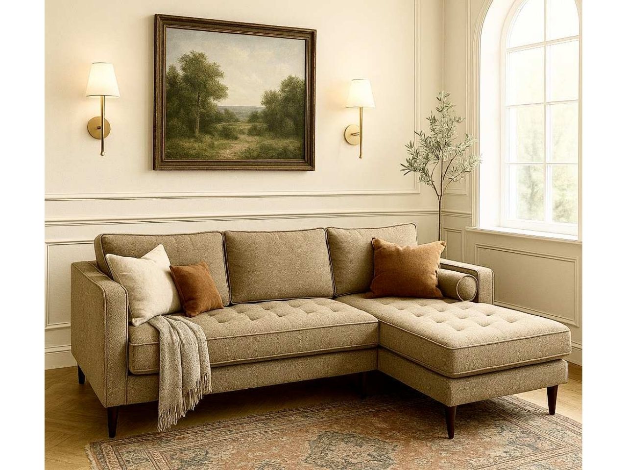 🇨🇦 Angela Custom Sectional - Calgary Furniture Store