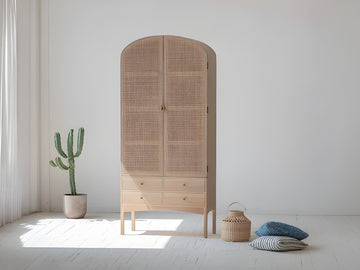 Arco Tall Cabinet - Calgary Furniture Store