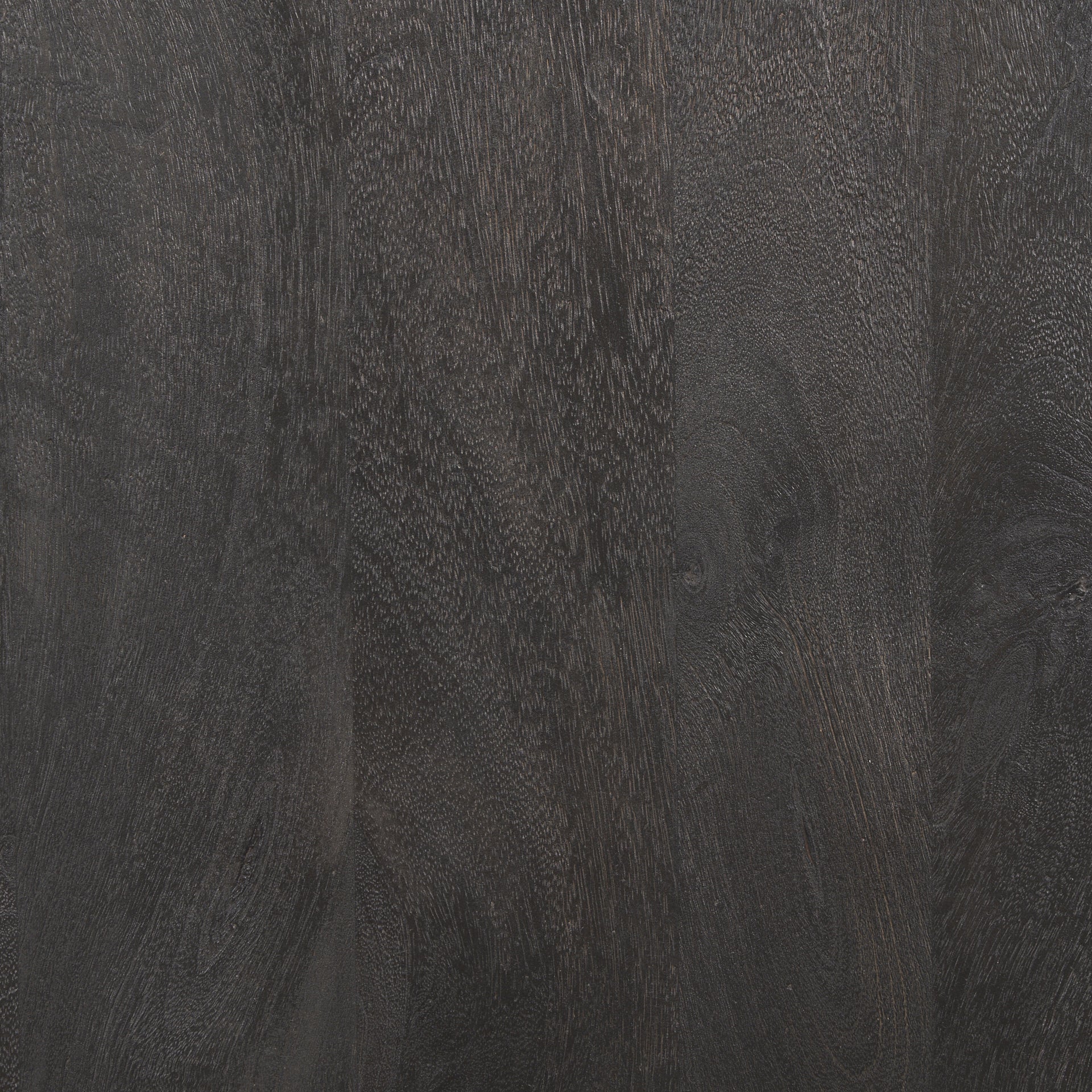 Sloan Arched Cabinet Black Wood W/Black Metal Frame - Calgary Furniture Store