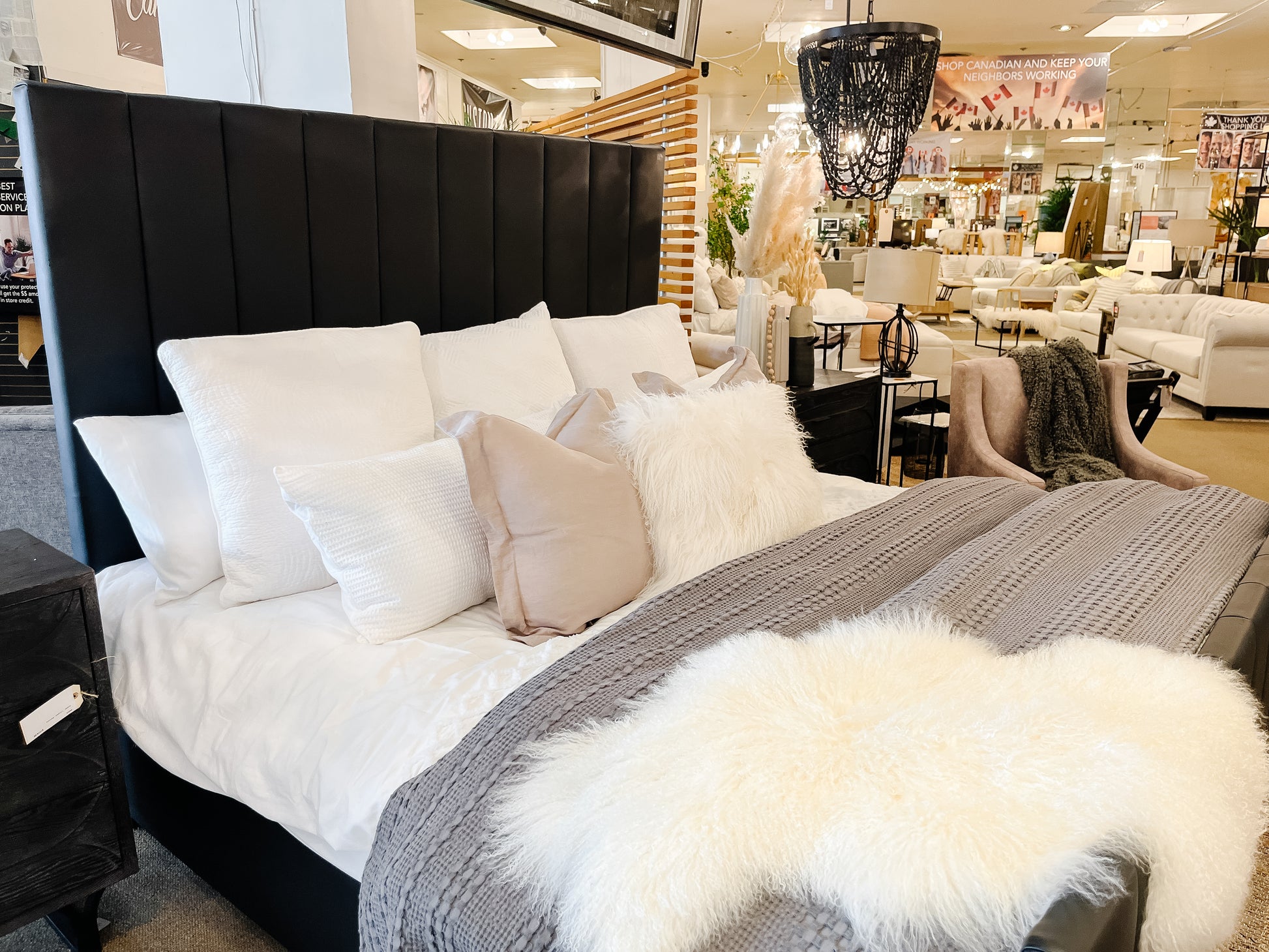 🇨🇦 Custom Brit Bed - Calgary Furniture Store