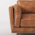 Brooks Faux Leather Chair - Calgary Furniture Store