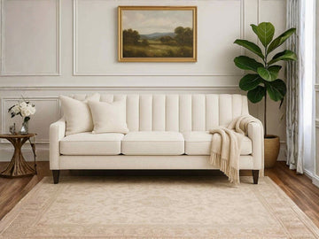 Custom Canadian Made Chanel Straight Sofa