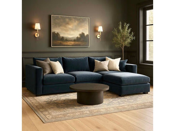 Custom_4-pc_Cloud_Modular_Sectional in Calgary on a white background
