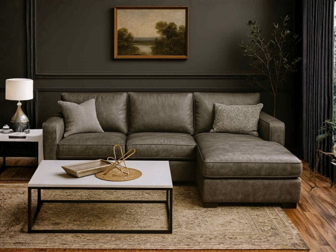 3900E Decor-Rest sectional in Calgary