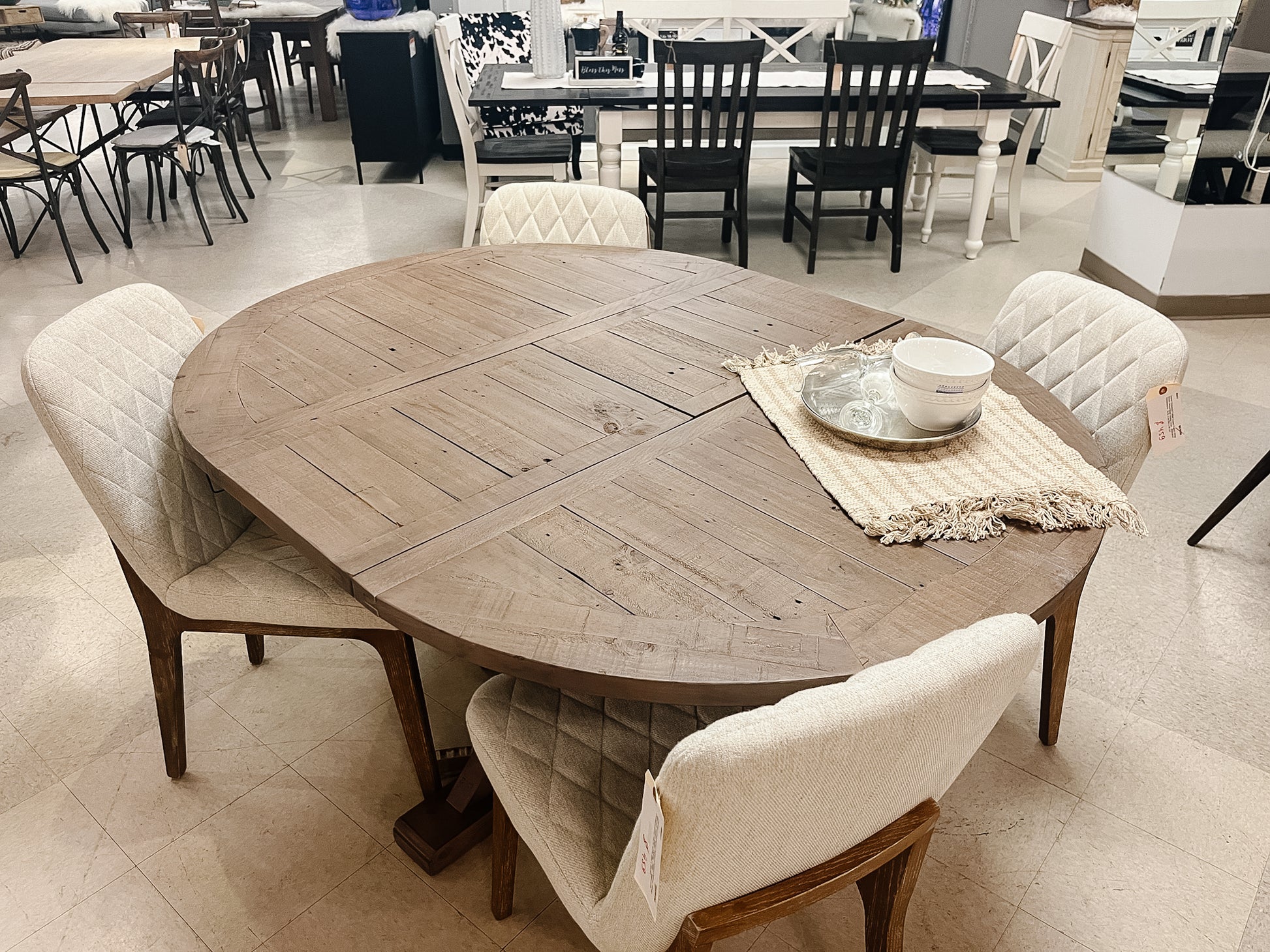 Driftwood Dining Table | Calgary Furniture Store