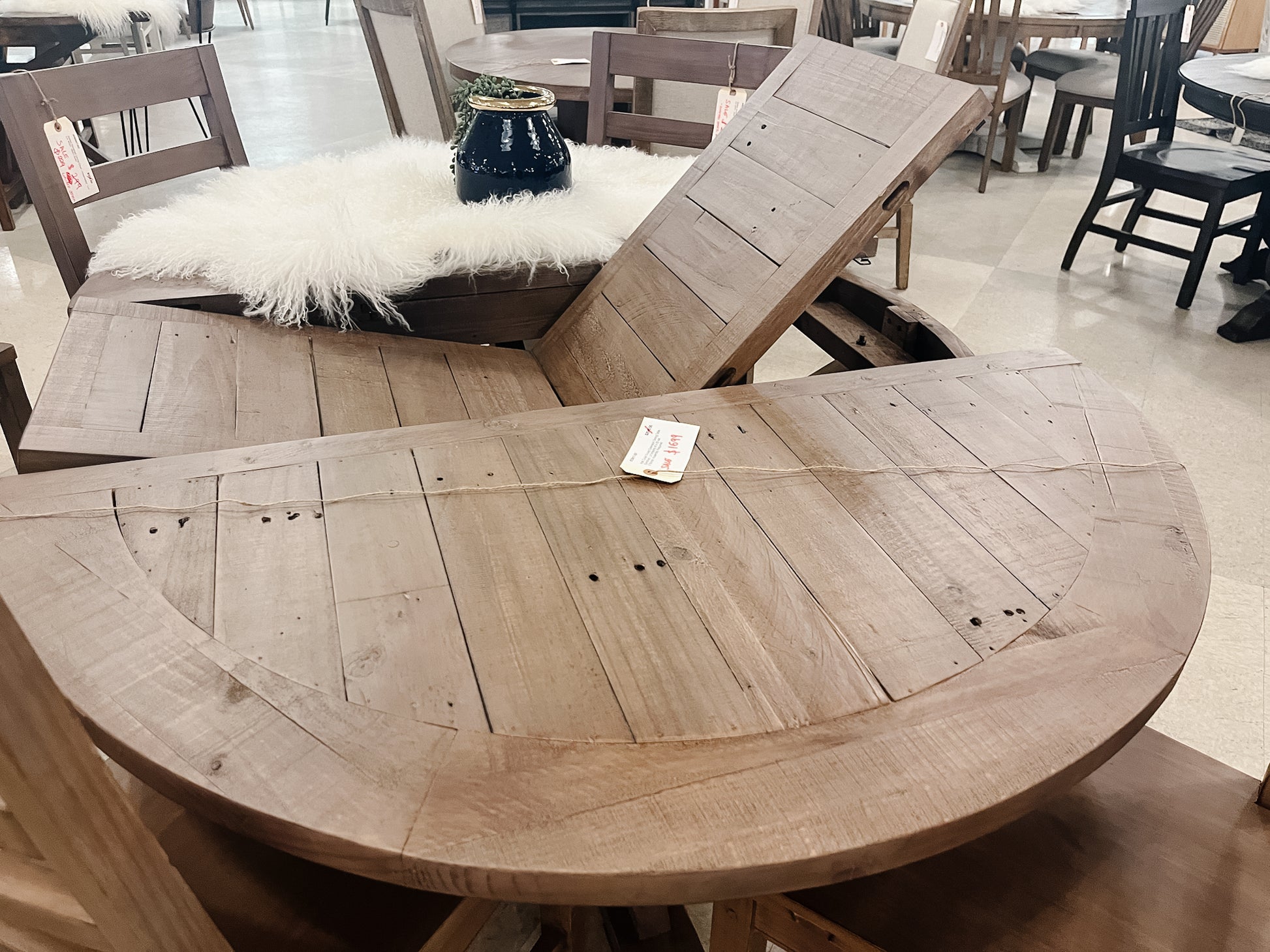 Driftwood Dining Table | Calgary Furniture Store