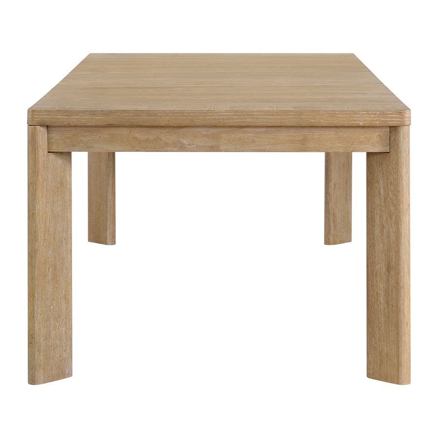 Pacific Grove Extension Leg Dining Table - Sand Dune Finish (with leaf)