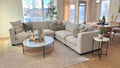 🇨🇦 Custom 5-pc Cloud Modular Sectional - L Configuration - Calgary Furniture Store