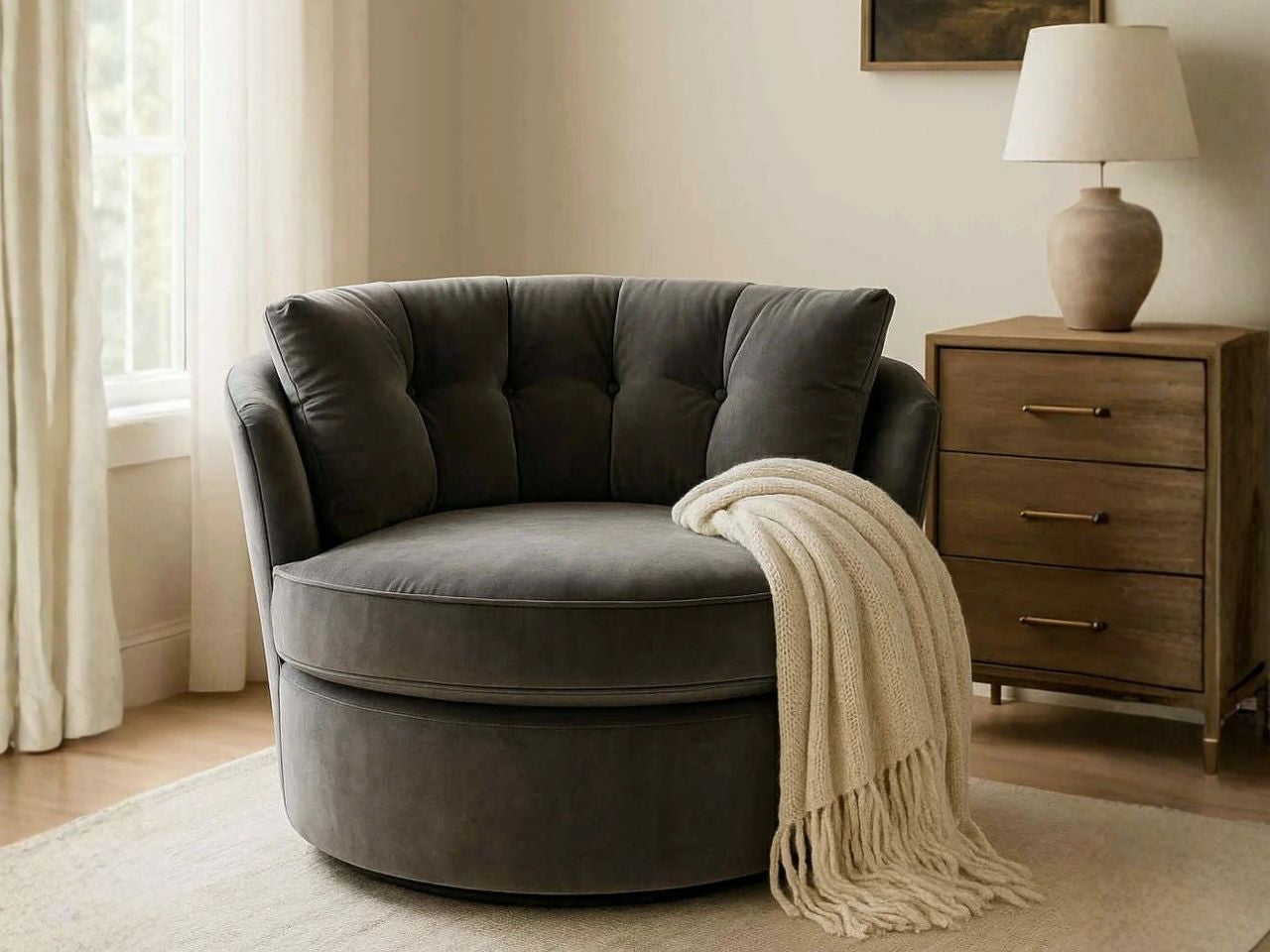 Globe Custom Nest Chair - Calgary Furniture Store