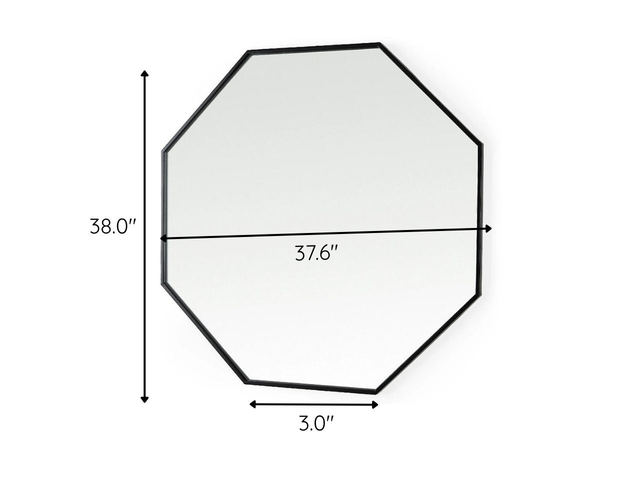 Helix Octagon Mirror - Calgary Furniture Store