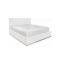 Julia King Storage Bed - Cream - Calgary Furniture Store