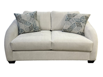 Lila Loveseat Compact Two-Seater Upholstered Deep Seat Plush Cushions