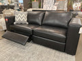 🇨🇦 Custom Top Grain Leather Sofa with Power Recliner | Calgary Furniture Store