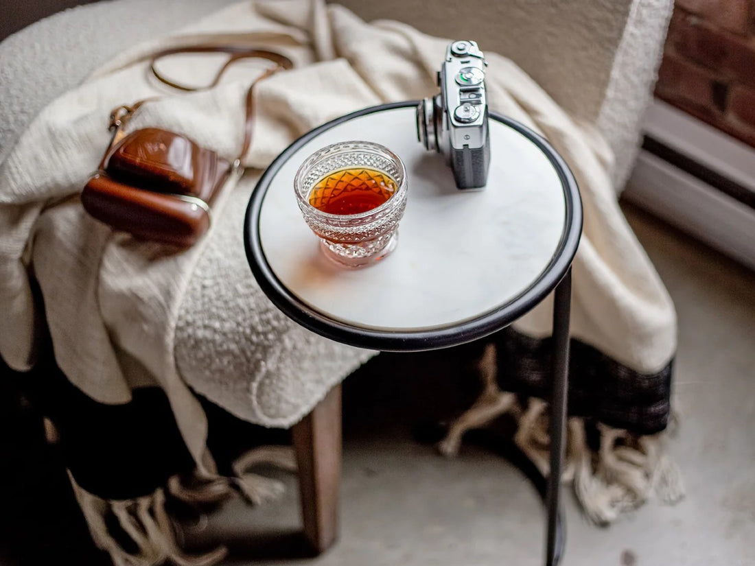 Noble Accent Table Black - Calgary Furniture Store