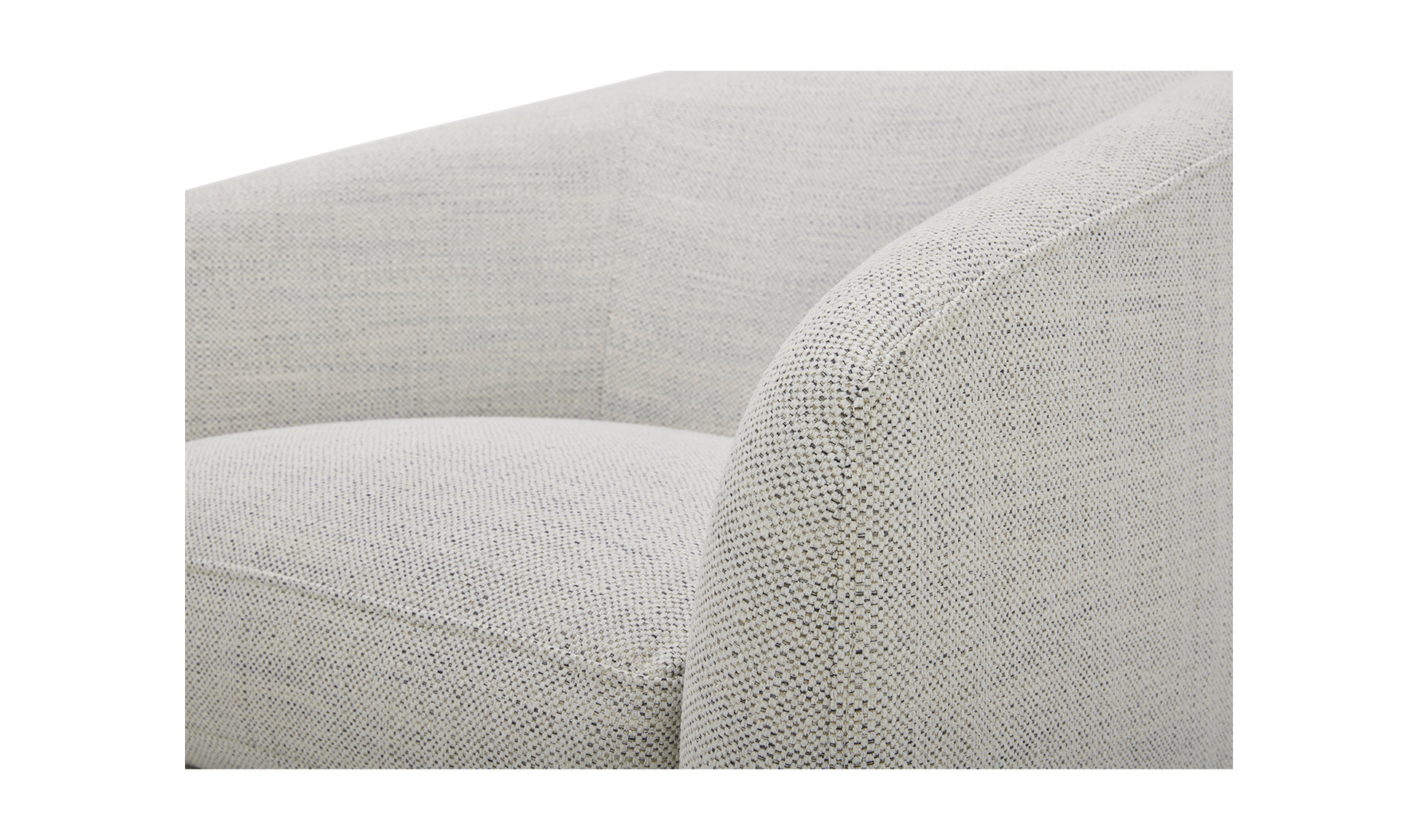 Oscy Swivel Chair - Splashed White - Calgary Furniture Store