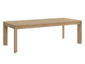 Pacific Grove Extension Leg Dining Table - Sand Dune Finish (with leaf)