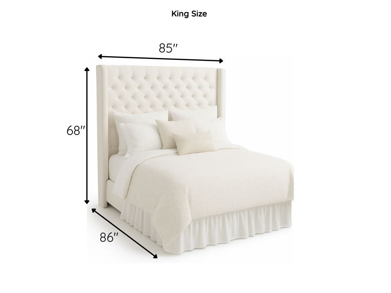 Panama King Luxurious- 🇨🇦 Custom Bed - Calgary Furniture Store