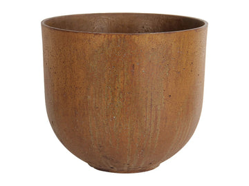 Rustic Large Pot - Corten - Calgary Furniture Store