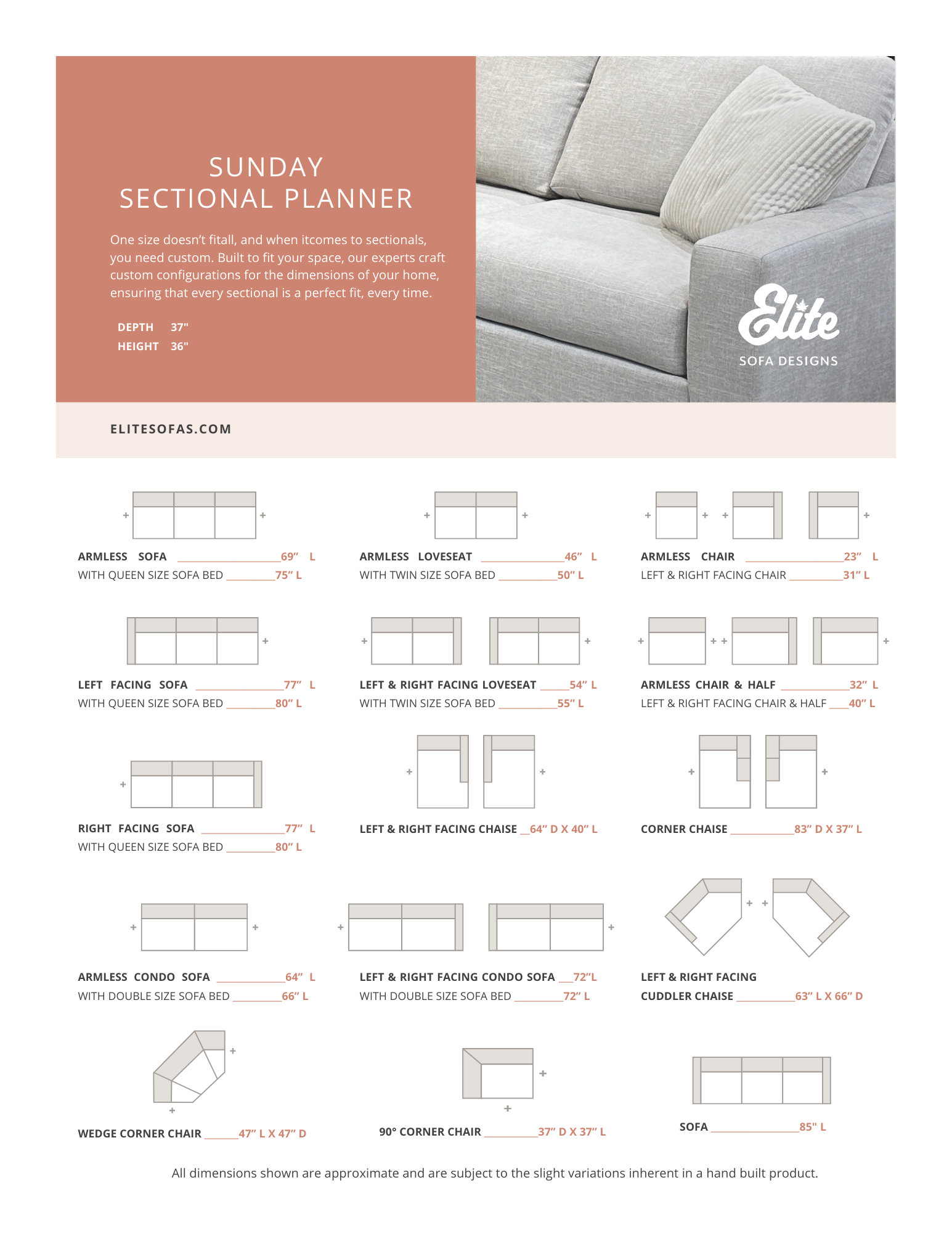 Sunday Costume Sectional - Calgary Furniture Store