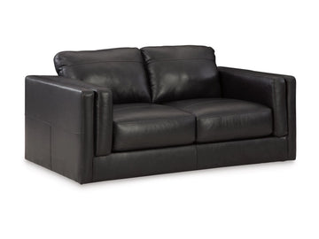 Amiata Loveseat - Onyx - Calgary Furniture Store