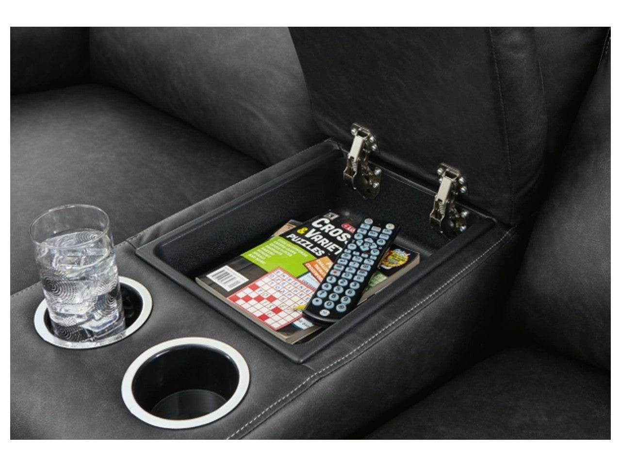 Axtellton Power Reclining Loveseat - Calgary Furniture Store