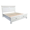 STONEY CREEK-COMPLETE KING STORAGE BED - Calgary Furniture Store
