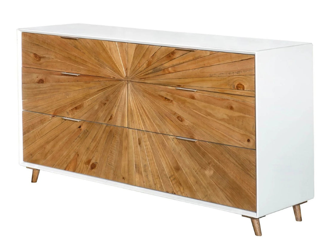 CASABLANCA 6 DRAWER DRESSER | Calgary Furniture Store