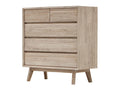 Gia Five Drawer Chest | Calgary Furniture Store