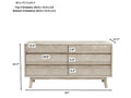Gia Six Drawer Dresser | Calgary Furniture Store