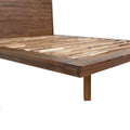GIA KING BED - WARM PECAN - Calgary Furniture Store