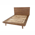 GIA KING BED - WARM PECAN - Calgary Furniture Store